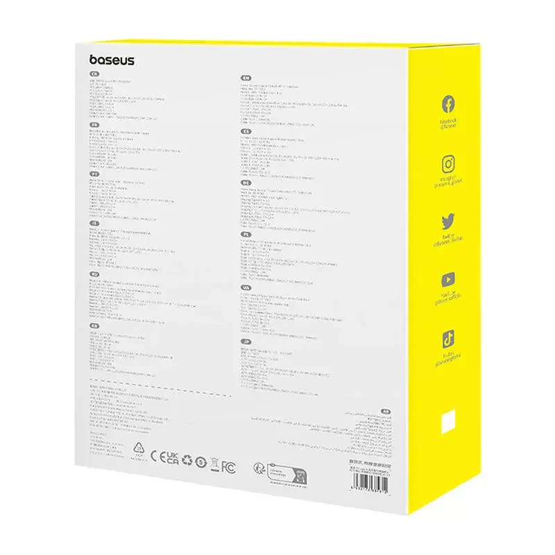 Baseus Hub T-Space USB Type-C Hub 45W Power Delivery καλώδιο 1m