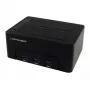 LC Power LC-DOCK-U3-HUB - βάση σύνδεσης HDD με ένδειξη δικτύου, USB Hub 3 θυρών, διακόπτης on/off, λειτουργία κλωνοποίησης θύρες: 2 - 2.5 / 3.5 κοινόχρηστες