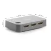 Marmitek Connect 350 UHD 2.0 διακόπτης HDMI, HDMI 2.0b, 4K 2160p, 18 Gbit/s, μαύρος