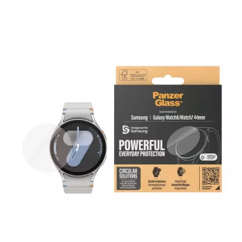PanzerGlass® προστασία οθόνης Samsung Galaxy Watch8 | Watch7 44mm | Ultra-Wide Fit