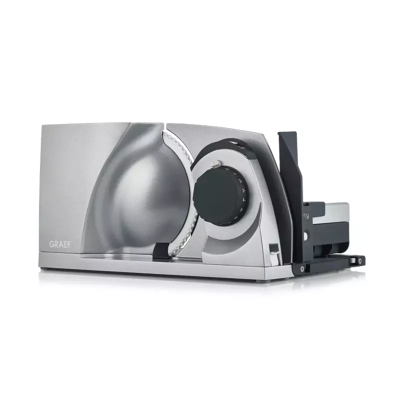 Graef MYtiny MT1000EU πτυσσόμενη κοπτική μηχανή τροφίμων, 170 W, οδοντωτή λεπίδα, γκρι σιδηρομαρμαρυγίας