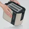 Τοστιέρα Severin AT 9576 2 φέτες 800 W Μπεζ Μαύρο