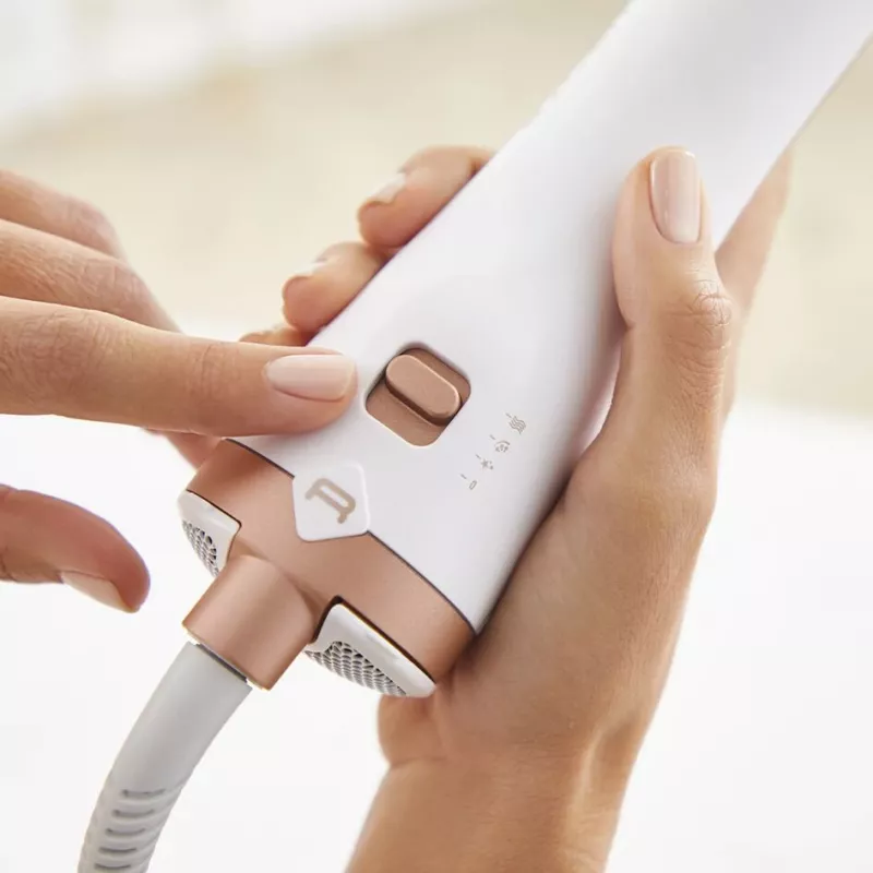 Rowenta Brush Activ Ultimate Care CF9720 Βούρτσα θερμού αέρα Warm copper, Λευκό 2 m