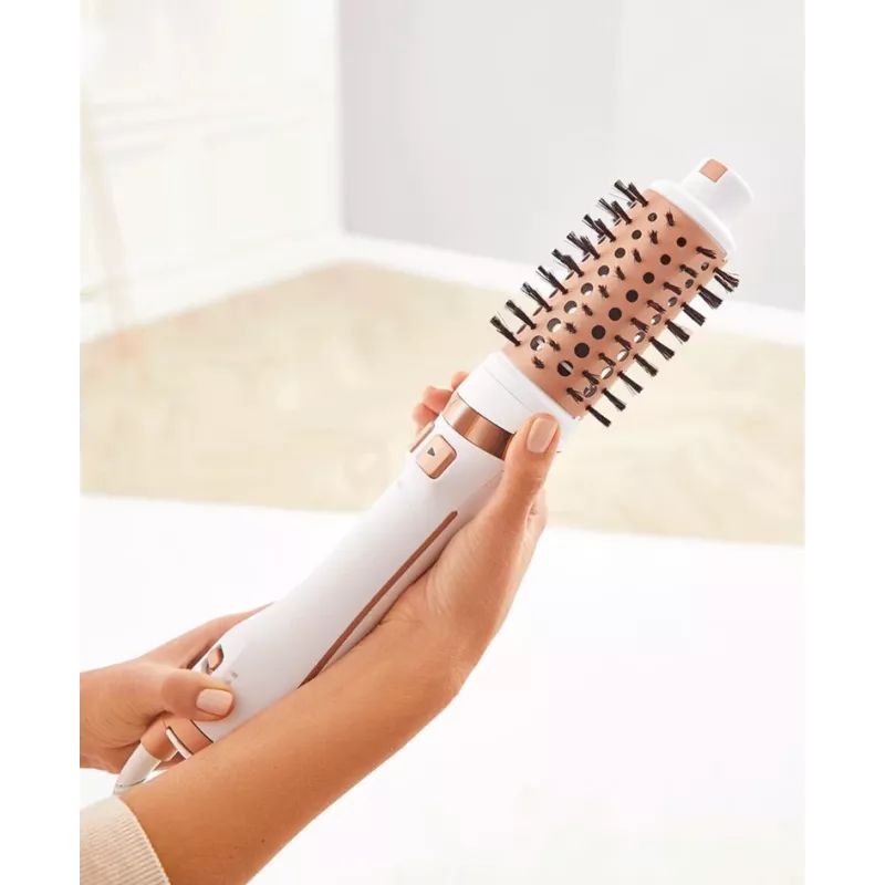 Rowenta Brush Activ Ultimate Care CF9720 Βούρτσα θερμού αέρα Warm copper, Λευκό 2 m