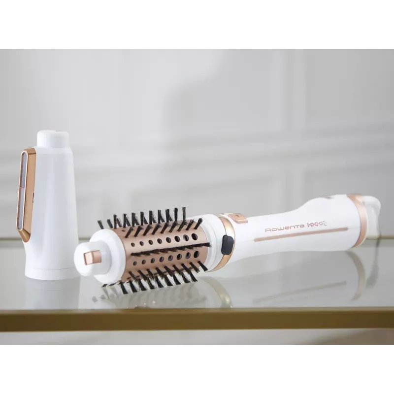 Rowenta Brush Activ Ultimate Care CF9720 Βούρτσα θερμού αέρα Warm copper, Λευκό 2 m