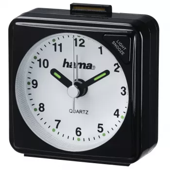Ξυπνητήρι quartz Hama A50 μαύρο