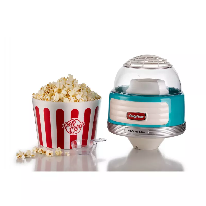 Μηχανή ποπ κορν Ariete Popcorn XL, 1100 W, Μπλε