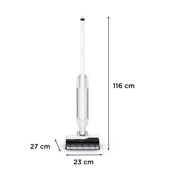 Rowenta X Clean 10 2 σε 1 σκούπα ράβδου με μπαταρία Ξηρή&υγρή Χωρίς σακούλα 200 W Ασημί, Λευκό