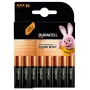 Αλκαλική μπαταρία μίας χρήσης Duracell Plus AAA — 48 x 11 x 10 mm, βάρος συσκευασίας 160 g