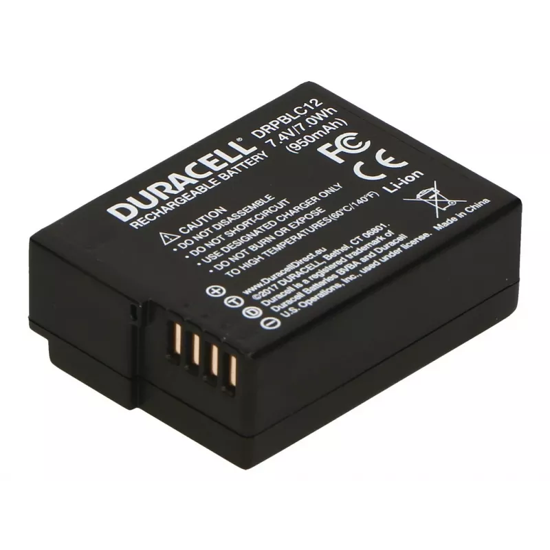 Μπαταρία κάμερας Duracell DRPBLC12 αντικατάσταση Panasonic DMW-BLC12