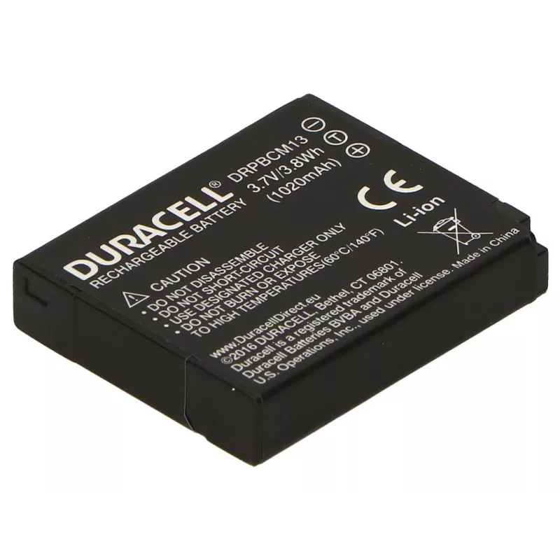 Μπαταρία κάμερας Duracell – αντικατάσταση μπαταρίας Panasonic DMW-BCM13
