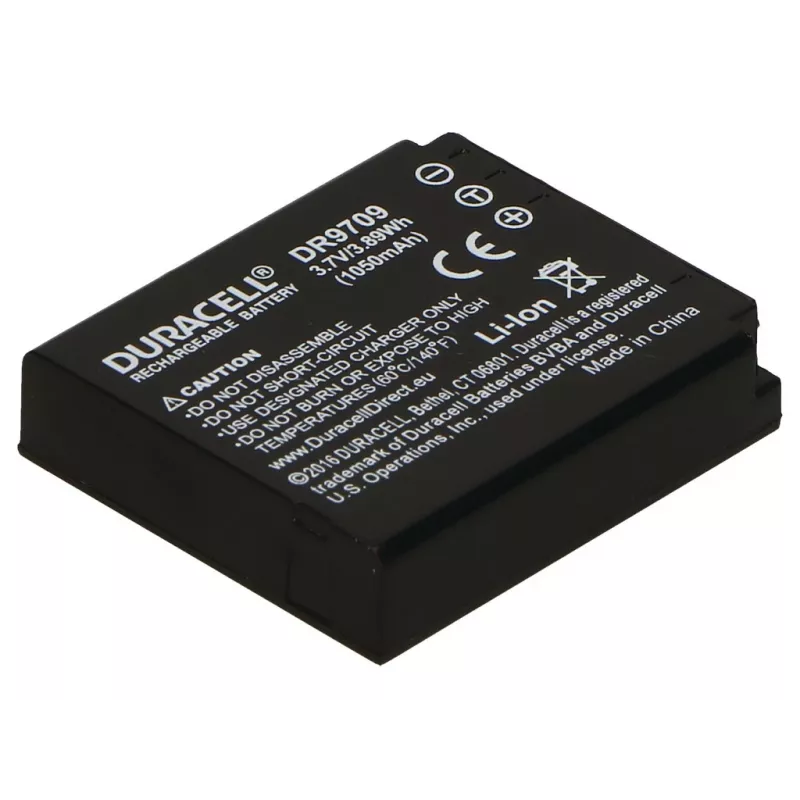 Μπαταρία κάμερας Duracell – αντικαθιστά μπαταρία Panasonic CGA-S005
