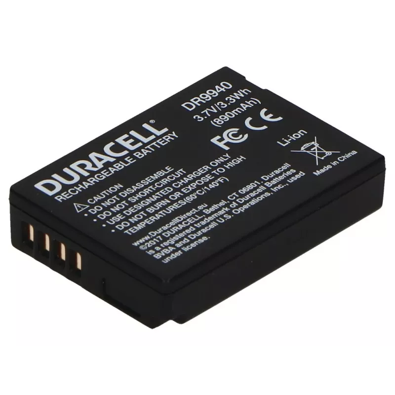 Μπαταρία κάμερας Duracell – αντικαθιστά μπαταρία Panasonic DMW-BCG10