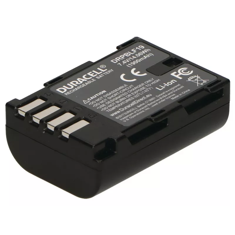 Duracell Μπαταρία κάμερας - αντικαθιστά Panasonic DMW-BLF19E μπαταρία