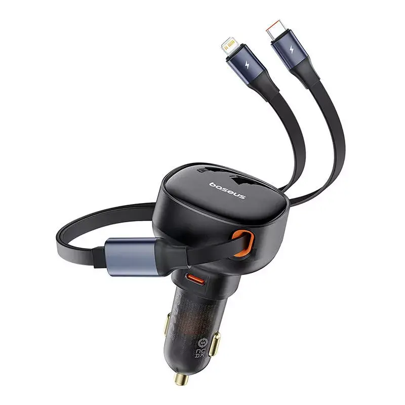 Baseus Enjoyment Pro 60W Φορτιστής αυτοκινήτου καλώδιο USB