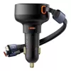 Baseus Enjoyment Pro 60W Φορτιστής αυτοκινήτου καλώδιο USB
