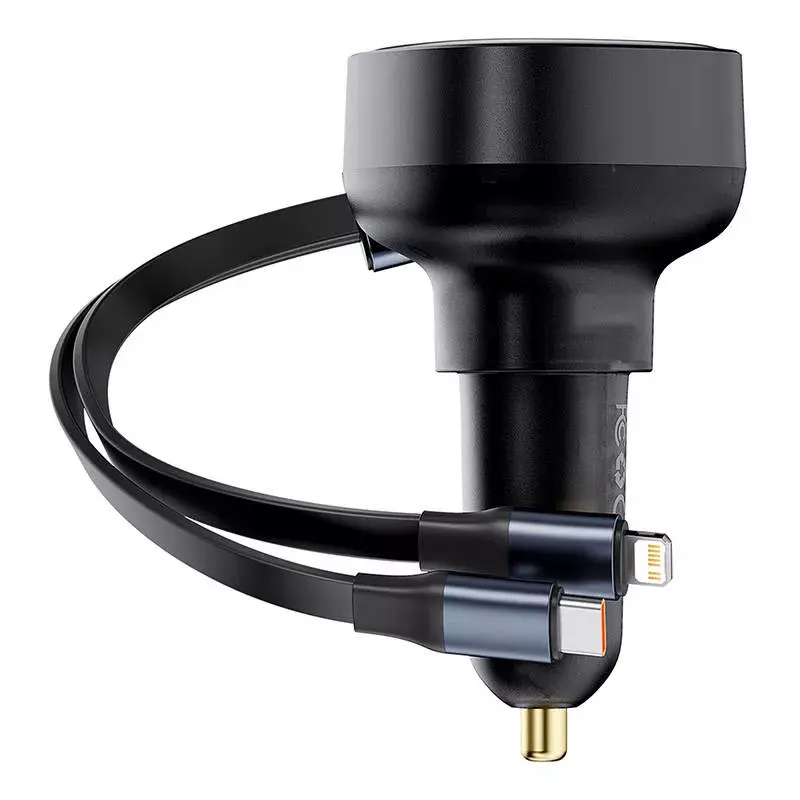 Baseus Enjoyment Pro 60W Φορτιστής αυτοκινήτου καλώδιο USB