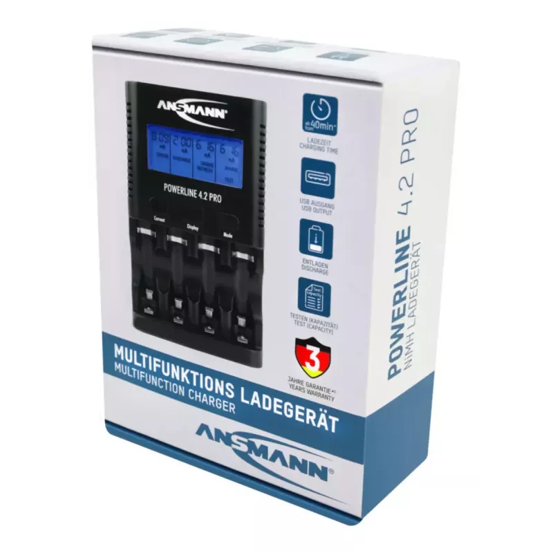 Φορτιστής μπαταρίας Ansmann Powerline 4.2 Pro