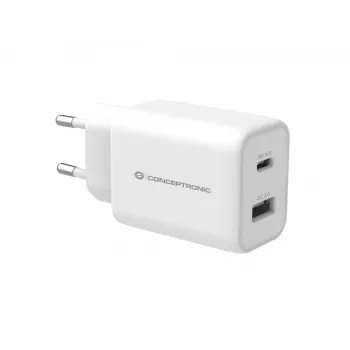 Conceptronic ALTHEA 2-Port 33W USB PD PPS φορτιστής, QC 3.0
