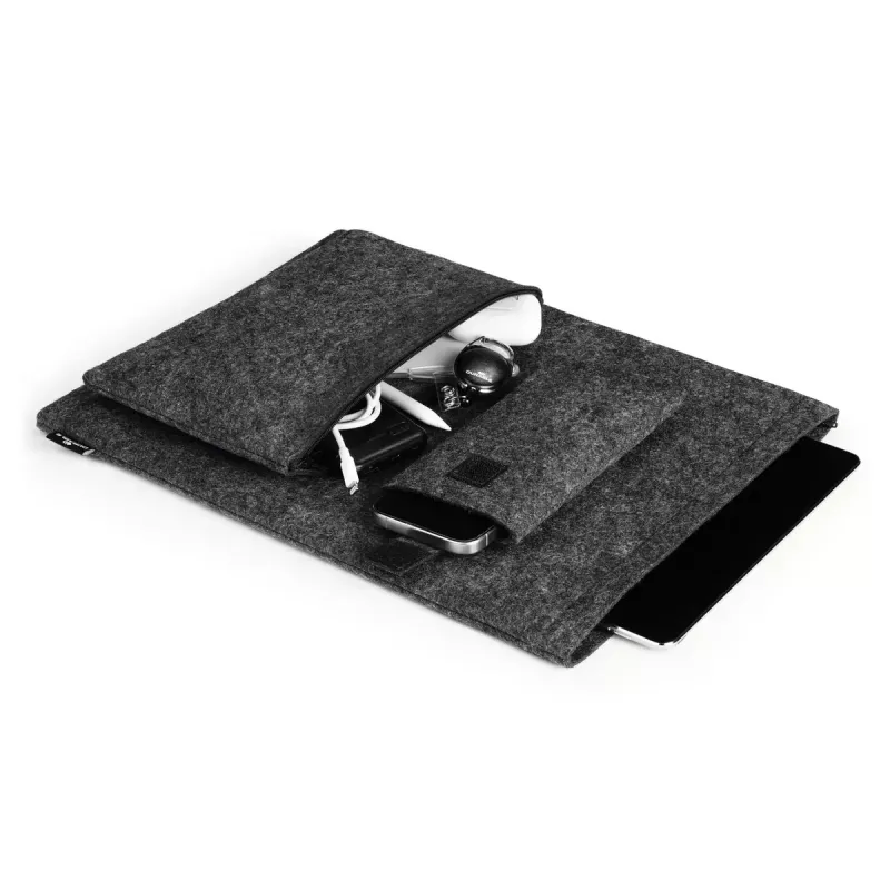 Durable MultiBag Effect 507158 θήκη για φορητό υπολογιστή / tablet 16,4 ιντσών, ανακυκλωμένη τσόχα PET, με θήκες για αξεσουάρ και κινητό