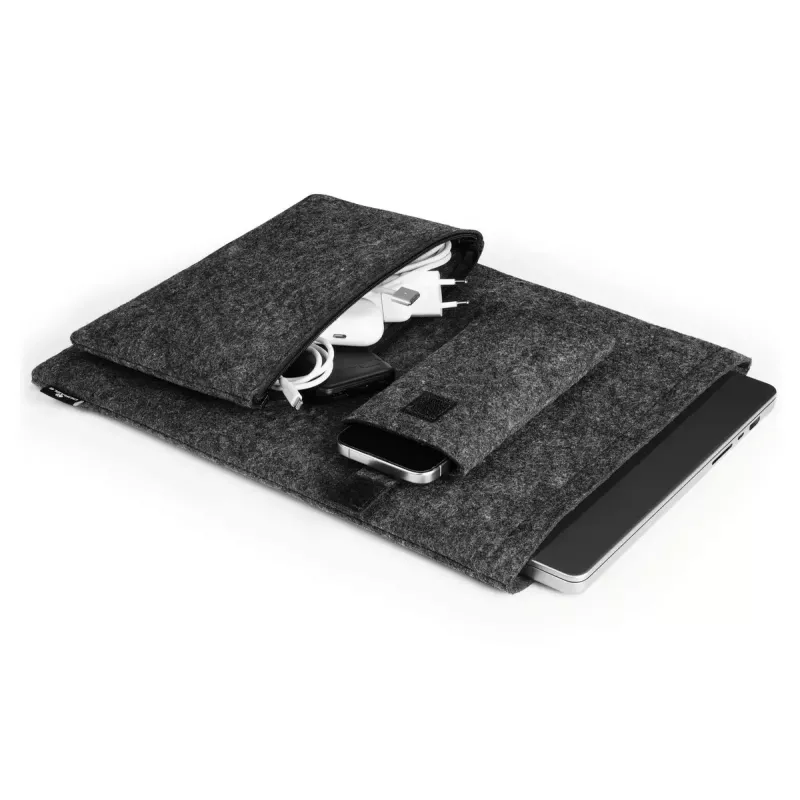 Durable MultiBag Effect 507158 θήκη για φορητό υπολογιστή / tablet 16,4 ιντσών, ανακυκλωμένη τσόχα PET, με θήκες για αξεσουάρ και κινητό