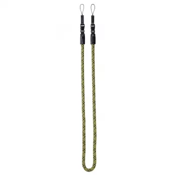 Λουρί ψηφιακής κάμερας Hama Braid 120 νάιλον μαύρο, κίτρινο