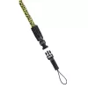 Λουρί ψηφιακής κάμερας Hama Braid 120 νάιλον μαύρο, κίτρινο