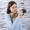 Λουρί ψηφιακής κάμερας Hama Braid 120 νάιλον μαύρο, κίτρινο
