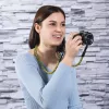 Λουρί ψηφιακής κάμερας Hama Braid 120 νάιλον μαύρο, κίτρινο