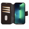 Θήκη πορτοφόλι Decoded iPhone 14 Plus καφέ 6,7 inch 3 θήκες καρτών