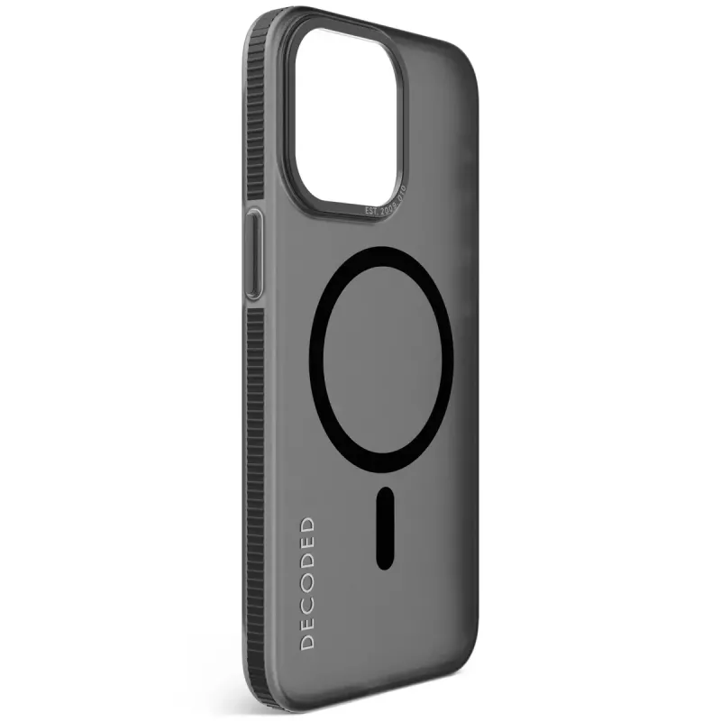 Θήκη Decoded iPhone 15 Pro Max 17 cm μαύρο διαφανές