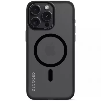 Θήκη Decoded iPhone 15 Pro Max 17 cm μαύρο διαφανές