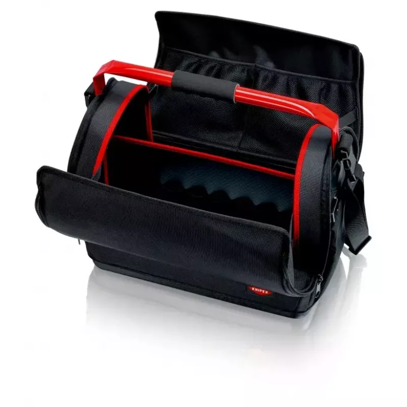 Τσάντα εργαλείων Knipex 00 21 08 LE μαύρο κόκκινο πολυεστέρας