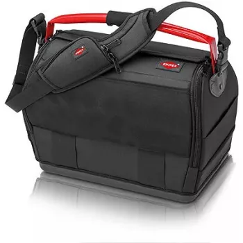 Τσάντα εργαλείων Knipex 00 21 08 LE μαύρο κόκκινο πολυεστέρας