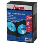 Λεπτή διπλή θήκη DVD Hama 51184 μαύρη 2 δίσκοι