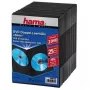 Λεπτή διπλή θήκη DVD Hama 51185 μαύρη 2 δίσκοι
