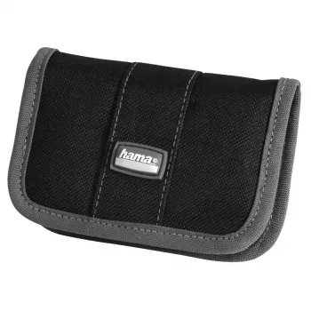 Hama Multi Card Case Mini Θήκη καρτών μνήμης Νάιλον Μαύρο
