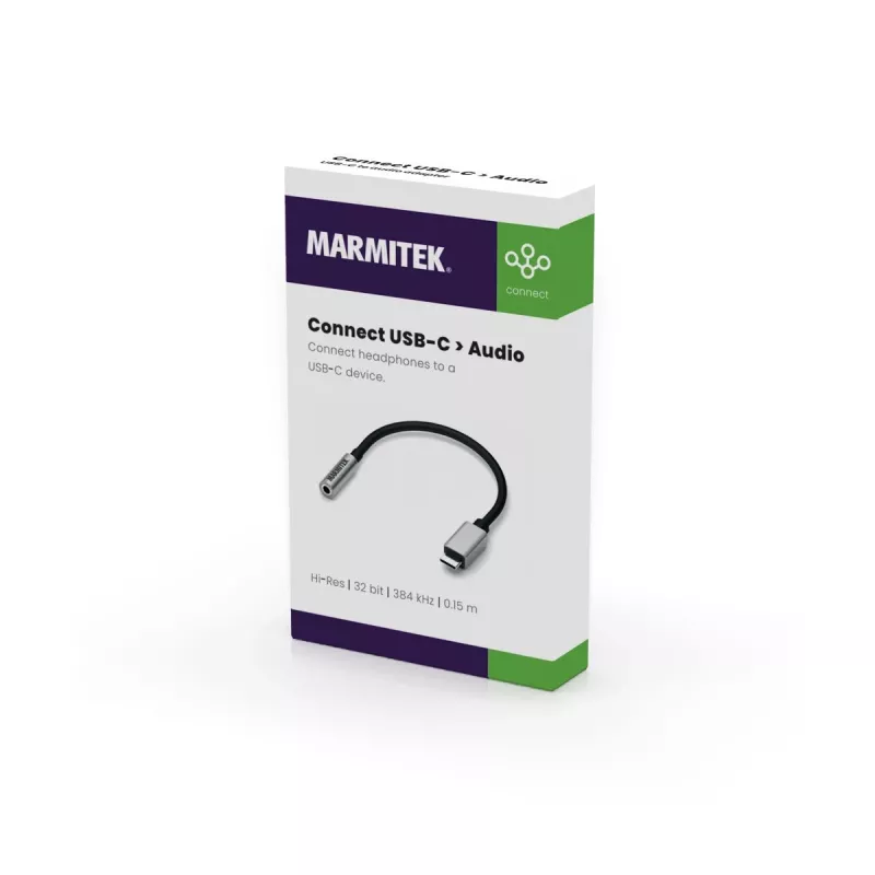 Marmitek Connect USB-C > Audio 8374 Αντάπτορας για συσκευές ήχου