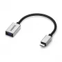 Καλώδιο USB Marmitek 08375 0,15 m USB 3.2 Gen 1 USB-C USB-A Μαύρο Ασημί