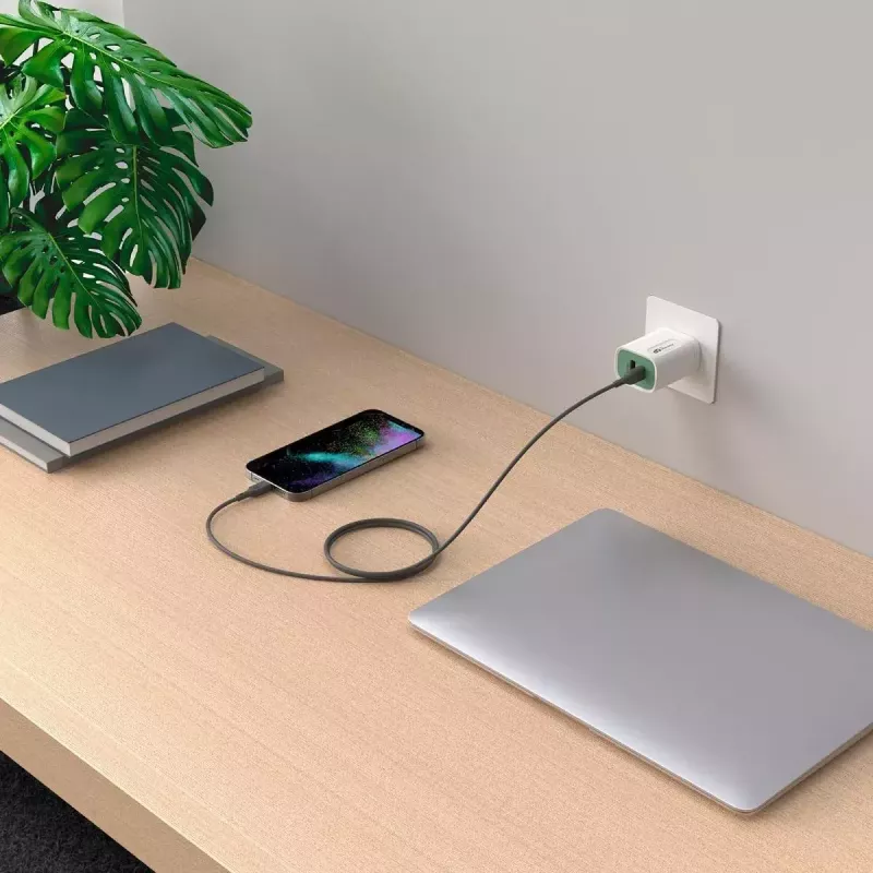 Καλώδιο GP Batteries CL1P 1m Γκρι Lightning USB C