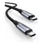 Καλώδιο USB Ugreen 80150 USB 3.2 Gen 2 USB C Μαύρο 10 Gbit/s