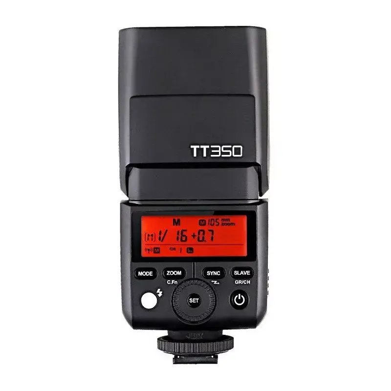 Godox TT350O Φλας για Olympus/Micro Four Thirds, μαύρο