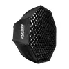 Softbox Godox SB-FW140 μαύρο νάιλον με διαχύτες και κηρήθρα