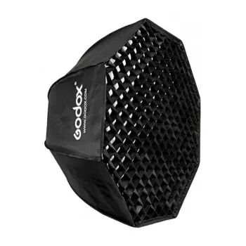 Softbox Godox SB-FW140 μαύρο νάιλον με διαχύτες και κηρήθρα