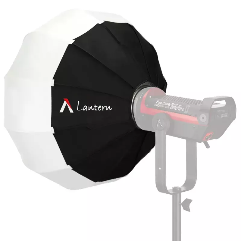 Aputure Lantern 90 μαύρο λευκό 90 cm κάλυμμα διάχυσης ελατηριωτός κλωβός