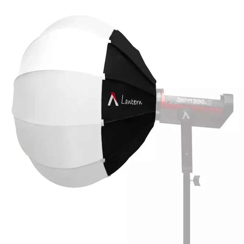 Aputure Lantern 90 μαύρο λευκό 90 cm κάλυμμα διάχυσης ελατηριωτός κλωβός
