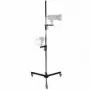 Walimex pro Τρίποδο με ροδάκια 223 cm με 2 υποδοχές σύσφιξης 1015803