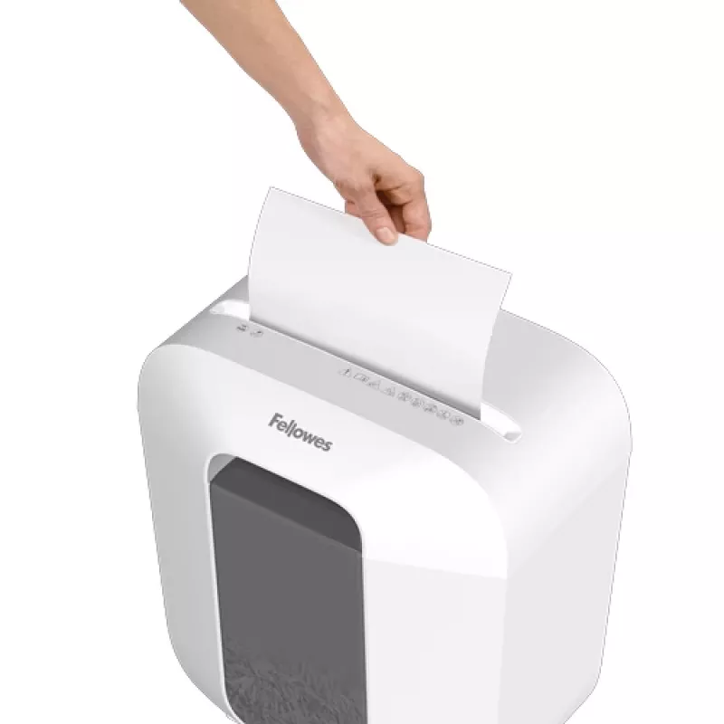 Fellowes LX Series 100109815 Καταστροφέας εγγράφων Κοπή σε λωρίδες Λευκό