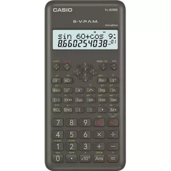 Επιστημονική αριθμομηχανή Casio FX-82MS-2 Τσέπης Μαύρο