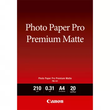 Canon PM-101 Premium Matte Φωτογραφικό χαρτί A4 - 20 φύλλα